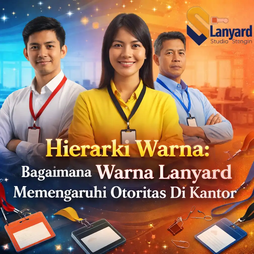 Hierarki Warna Bagaimana Warna Lanyard Memengaruhi Otoritas Di Kantor