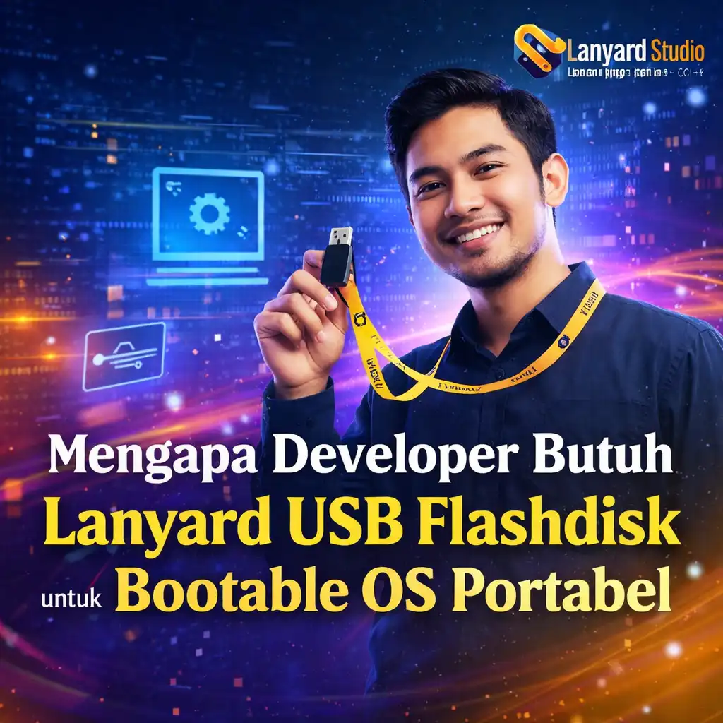 Mengapa Developer Butuh Lanyard USB Flashdisk untuk Bootable OS Portabel