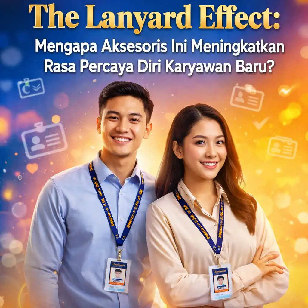 The Lanyard Effect Mengapa Aksesoris Ini Meningkatkan Rasa Percaya Diri Karyawan Baru
