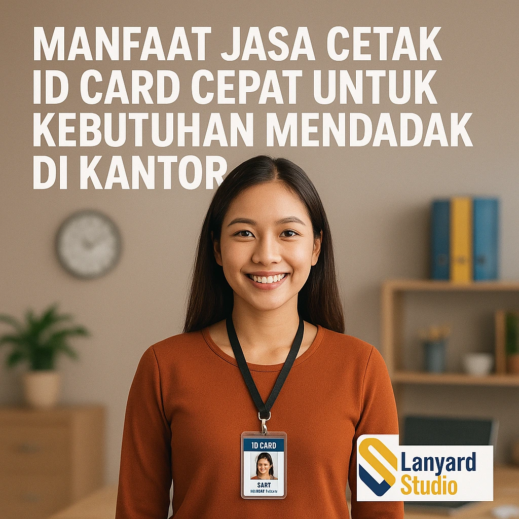 jasa cetak id card cepat untuk kebutuhan mendadak kantor
