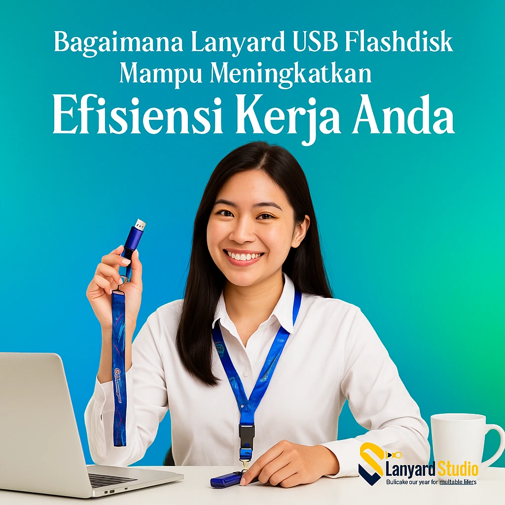 lanyard usb flashdisk untuk efisiensi kerja