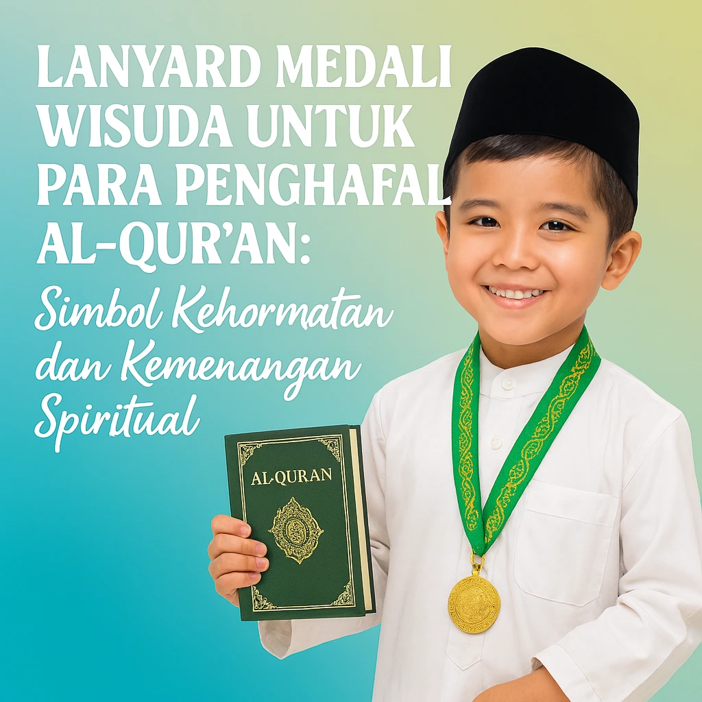 Lanyard Medali Wisuda Untuk Para Penghafal Al-Qur'an: Simbol Kehormatan dan Kemenangan Spiritual
