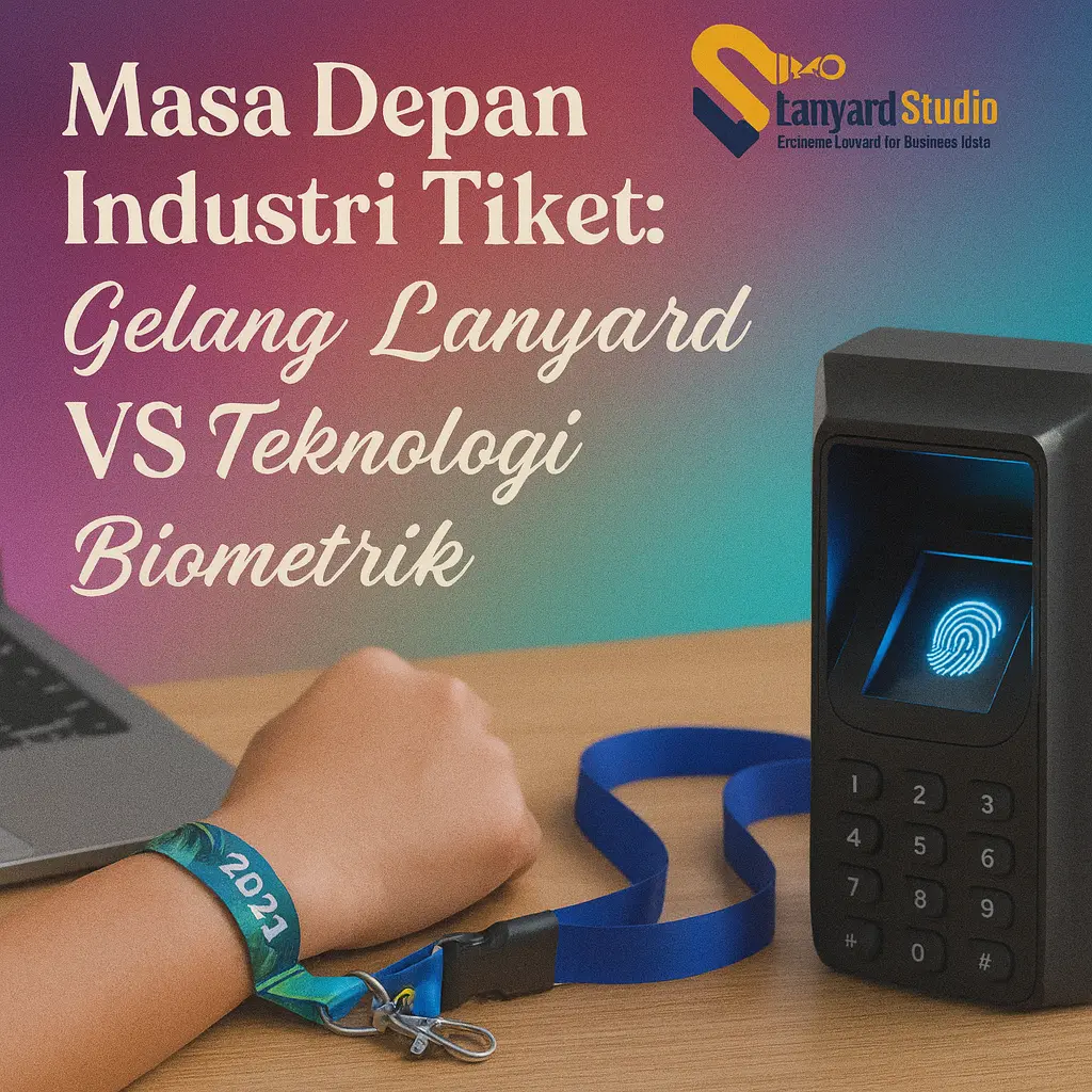 Masa Depan Industri Tiket Gelang Lanyard VS Teknologi Biometrik