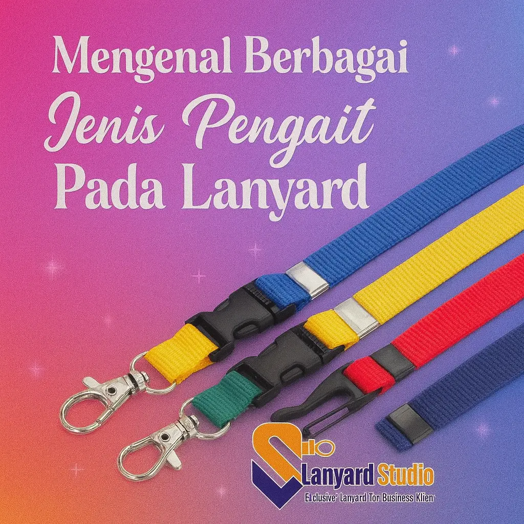 Mengenal Berbagai Jenis Pengait Pada Lanyard