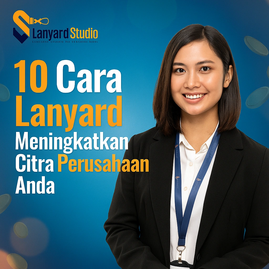 10 Cara Lanyard Meningkatkan Citra Perusahaan Anda
