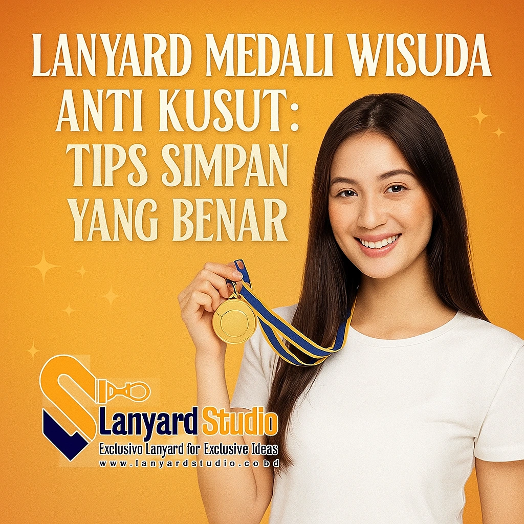 Lanyard Medali Wisuda Anti Kusut: Tips Simpan Yang Benar