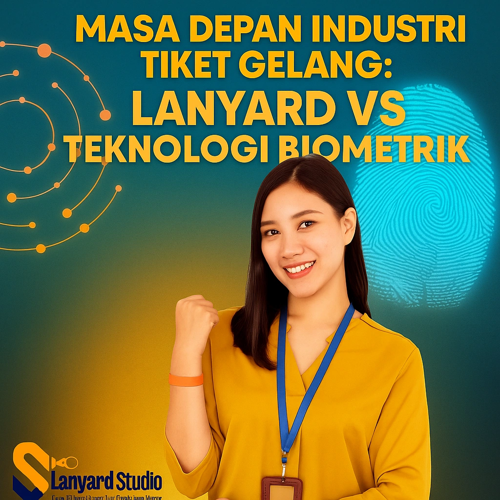 Masa Depan Industri Tiket Gelang Lanyard vs Teknologi Biometrik
