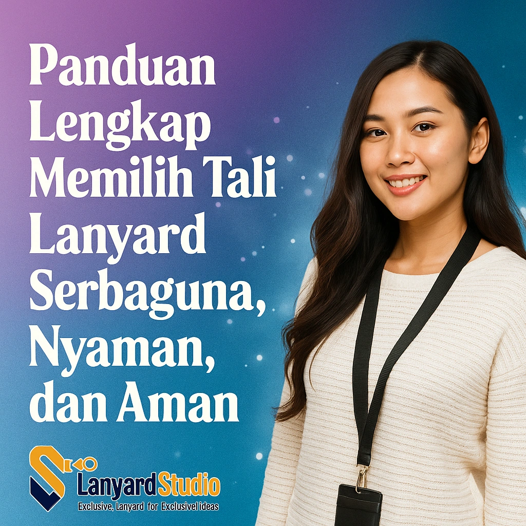 Lanyard Yang Cocok Untuk Segala Usia: Panduan Lengkap Memilih Tali Lanyard Serbaguna, Nyaman, dan Aman