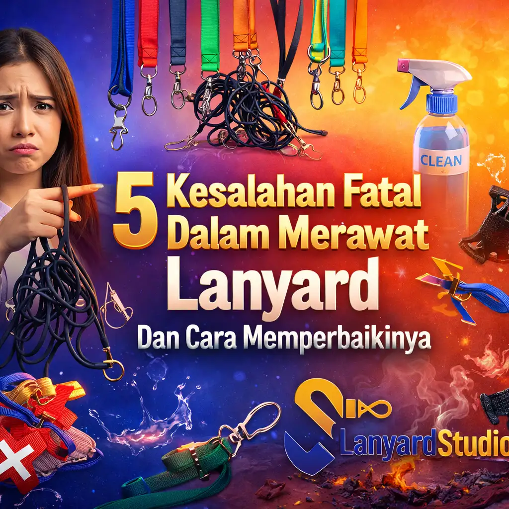5 Kesalahan Fatal Dalam Merawat Lanyard Dan Cara Memperbaikinya