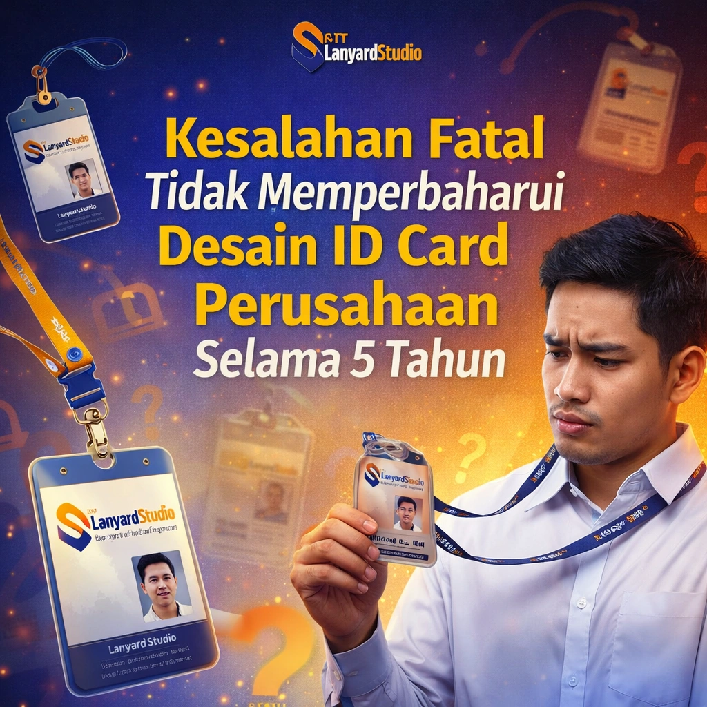 Kesalahan Fatal Tidak Memperbaharui Desain ID Card Perusahaan Selama 5 Tahun