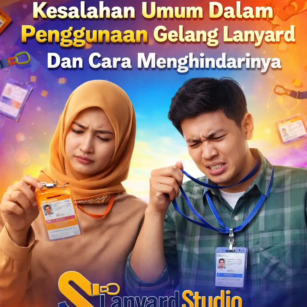 Kesalahan Umum Dalam Penggunaan Gelang Lanyard Dan Cara Menghindarinya