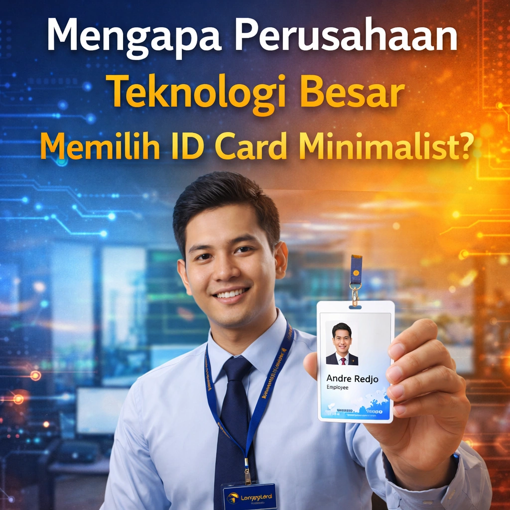 Mengapa Perusahaan Teknologi Besar Memilih ID Card Minimalist