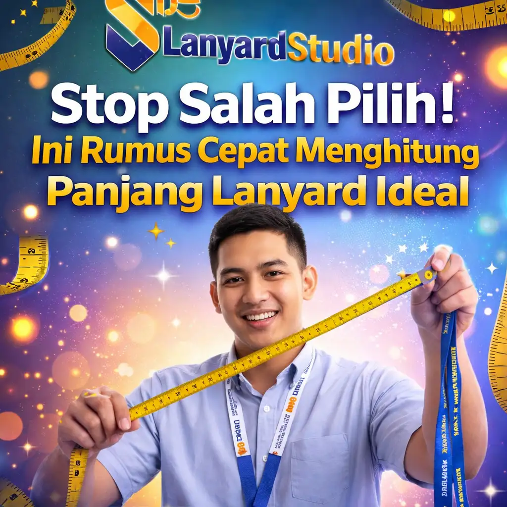 Stop Salah Pilih! Ini Rumus Cepat Menghitung Panjang Lanyard Ideal