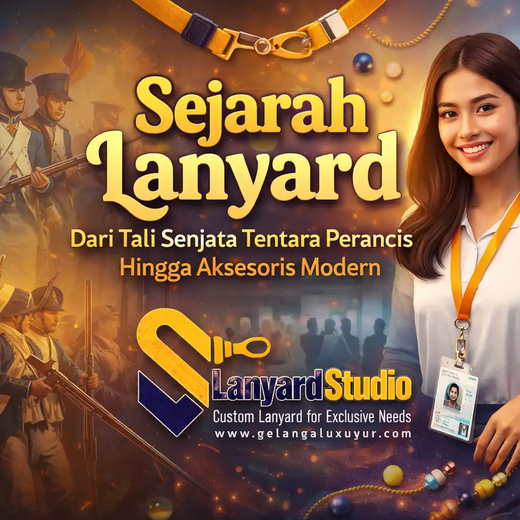 Sejarah Lanyard Dari Tali Senjata Tentara Perancis Hingga Aksesoris Modern