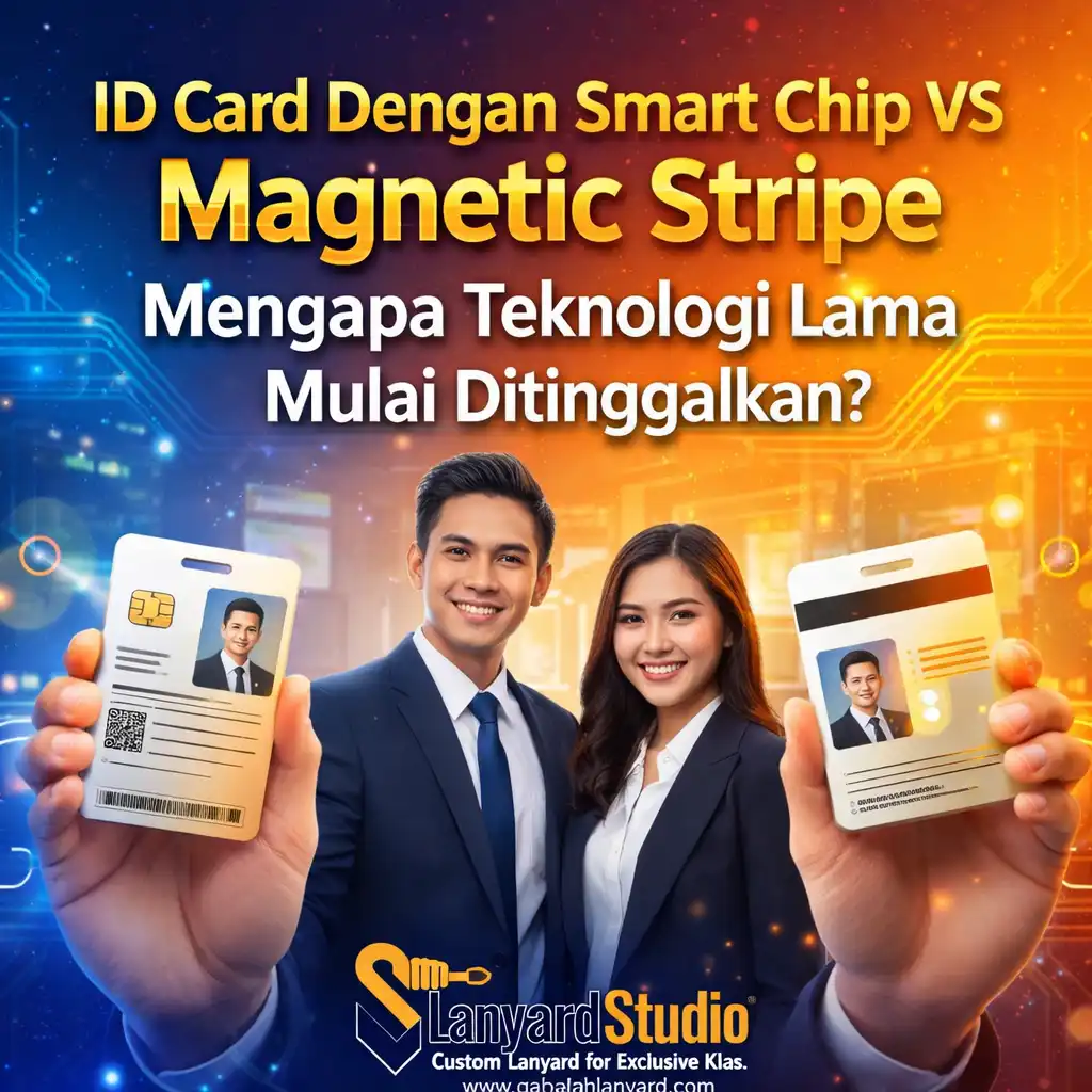 ID Card Dengan Smart Chip VS Magnetic Stripe Mengapa Teknologi Lama Mulai Ditinggalkan?