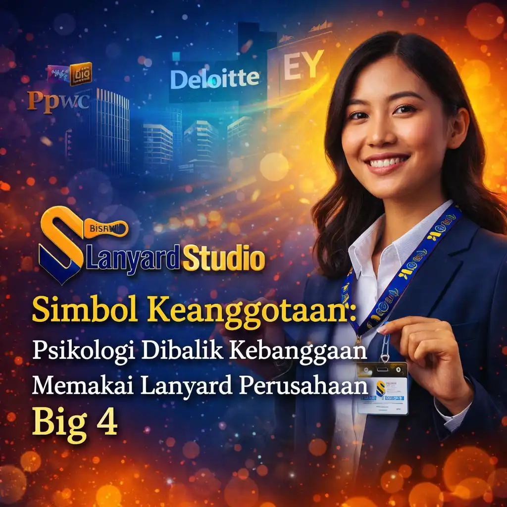 Simbol Keanggotaan Psikologi Dibalik Kebanggaan Memakai Lanyard Perusahaan Big 4