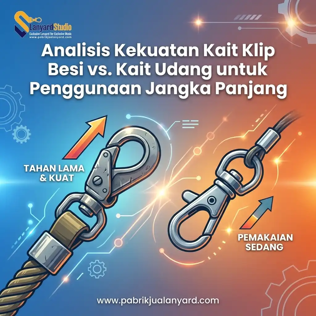 Analisis Kekuatan Kait Klip Besi VS Kait Udang Untuk Penggunaan Jangka Panjang