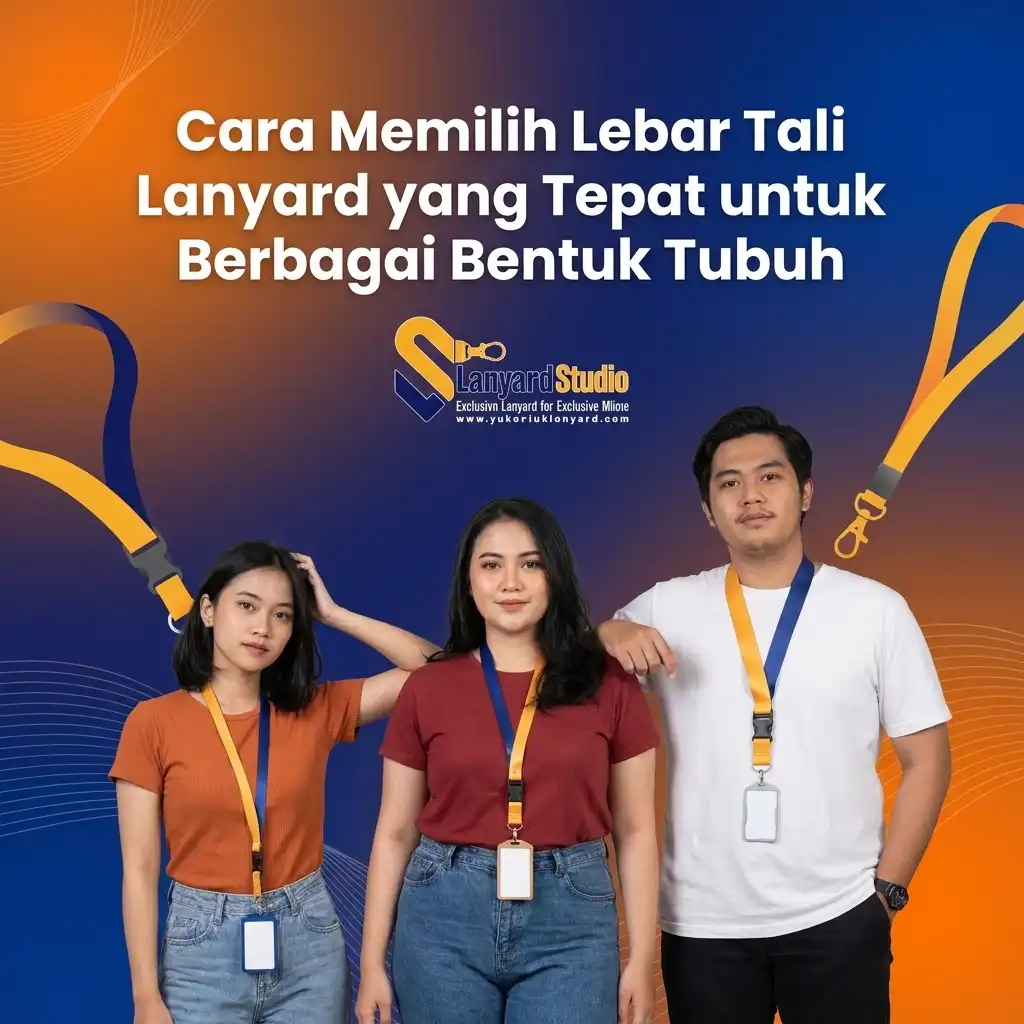 Bagaimana Memilih Lebar Tali Lanyard yang Pas untuk Postur Tubuh Berbeda