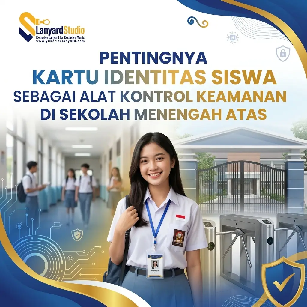 Pentingnya ID Card Siswa sebagai Alat Kontrol Keamanan di Lingkungan Sekolah Menengah Atas (SMA)