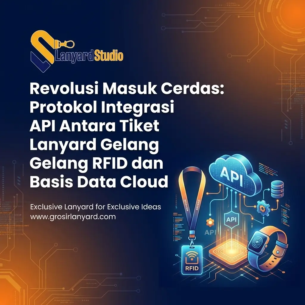Revolusi Smart Entry Protokol Integrasi API Antara Tiket Gelang Lanyard RFID Dengan Database Cloud